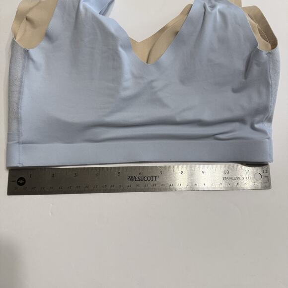 Soma ENBLISS Bralette L OCEAN AIR Soft Blue Seamless Removable Pads NEW With Tag - Picture 8 of 9